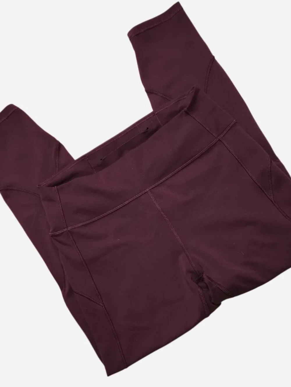 Lululemon In Movement 7/8 Tight - Garnet Women's 10 Yoga Activewear Athletic